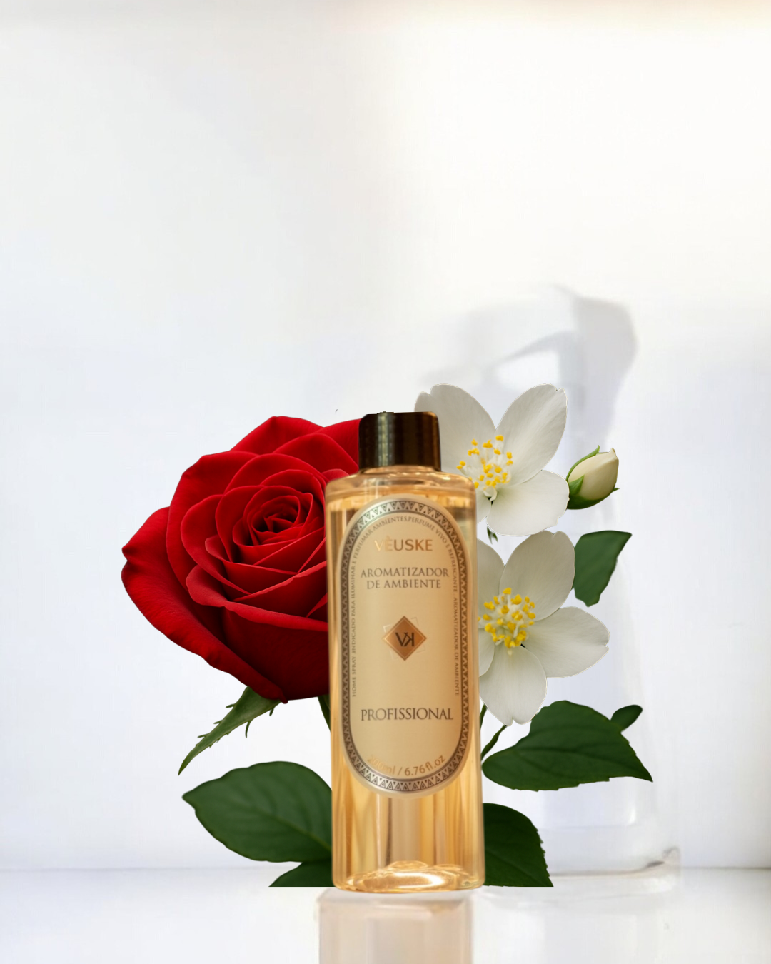 Rosa & Jasmim Refil aromatizador profissional