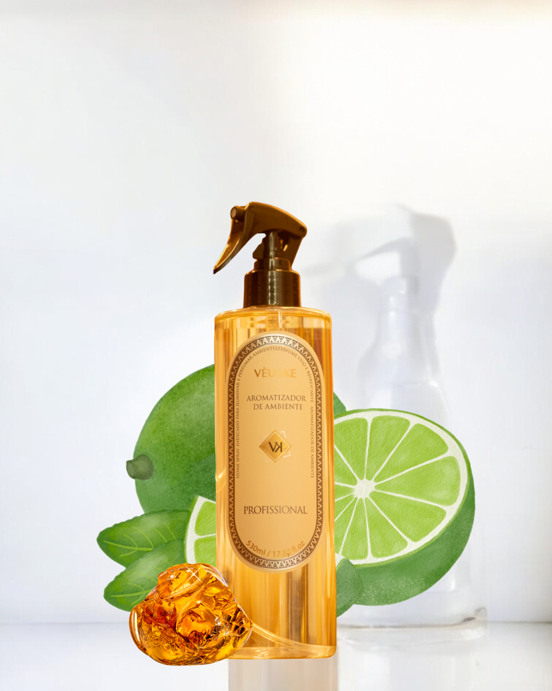 Âmbar & Limão aromatizador Spray profissional