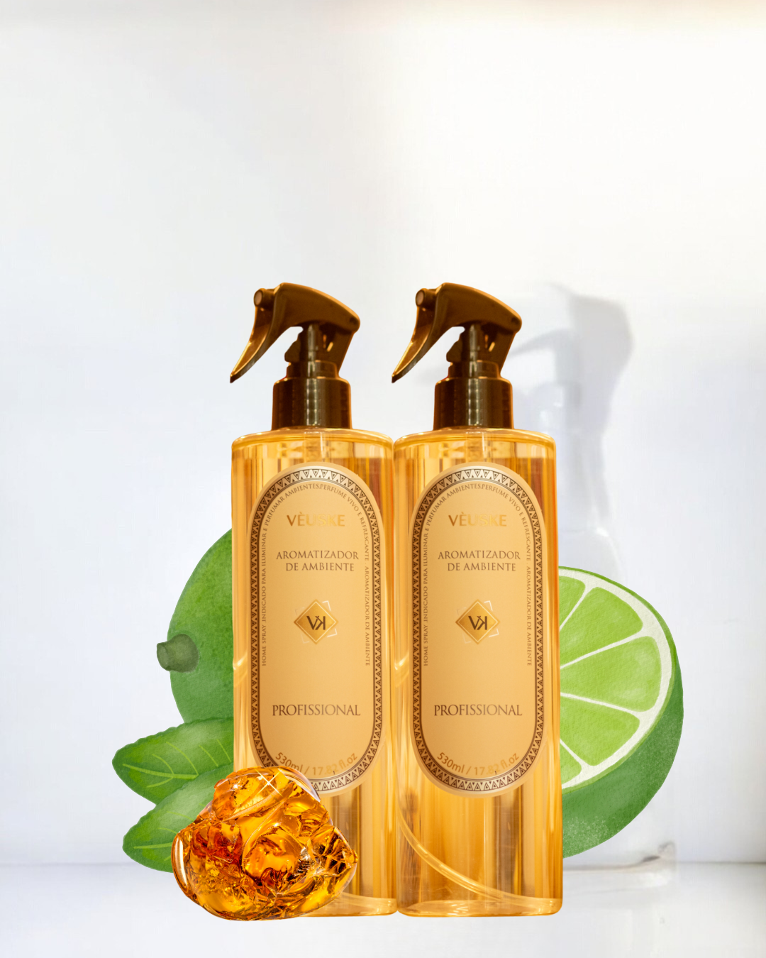Âmbar & Limão aromatizador Spray profissional