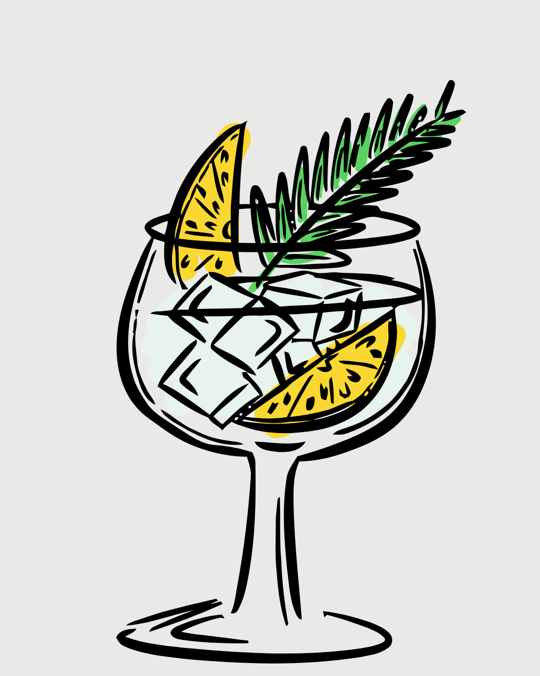 Gin Tônica Refil aromatizador profissional