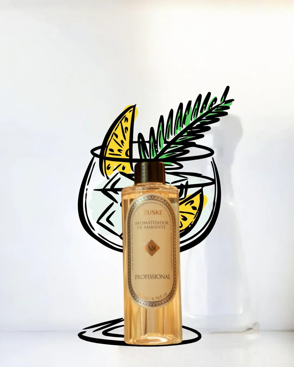 Gin Tônica Refil aromatizador profissional