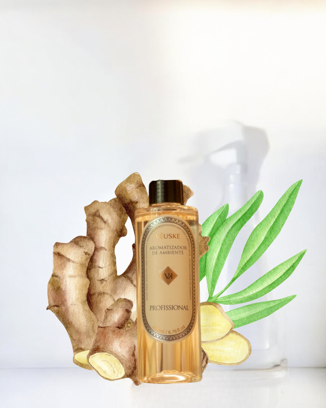 Gengibre & Neroli Refil aromatizador profissional