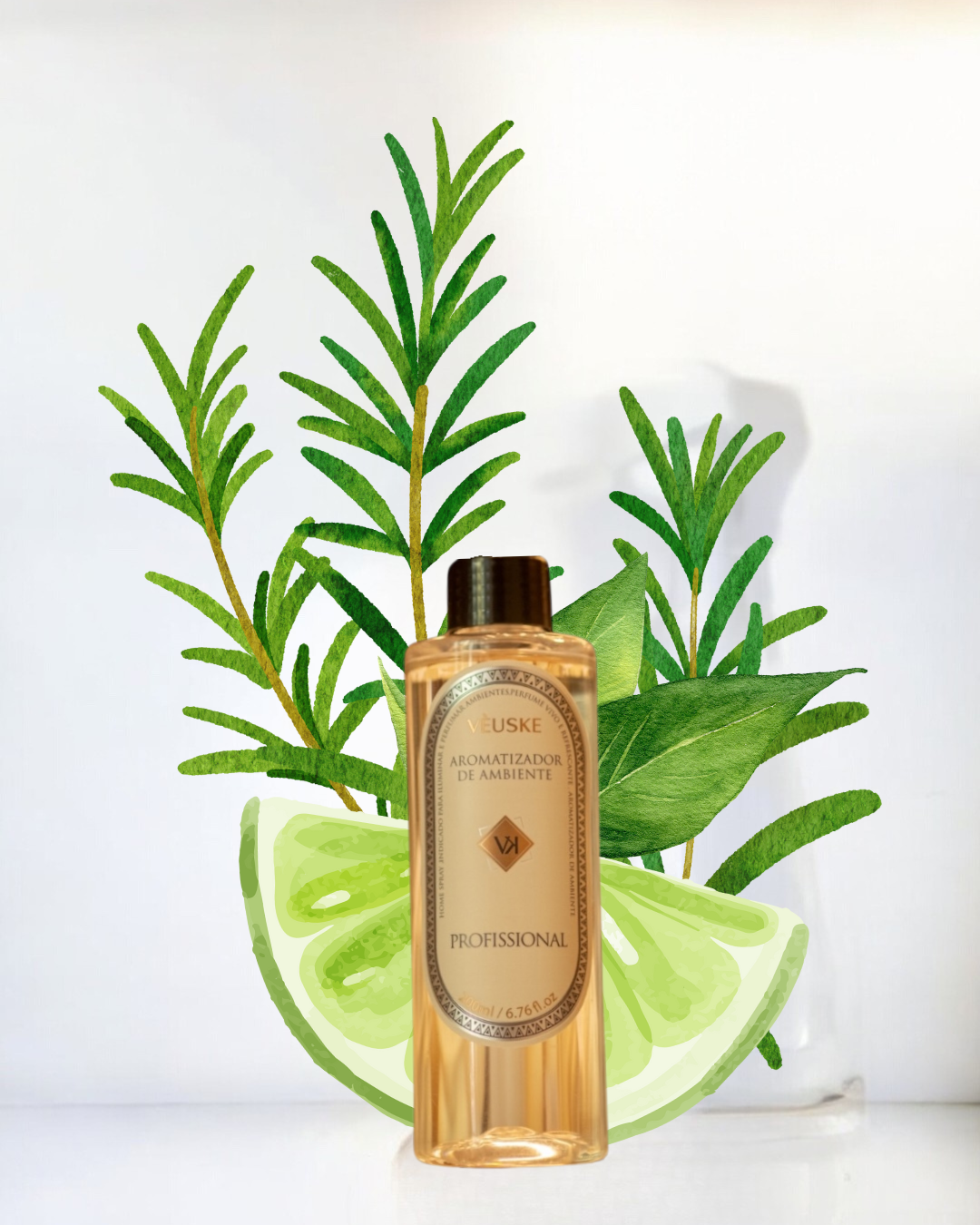 Lima & Alecrim refil aromatizador profissional