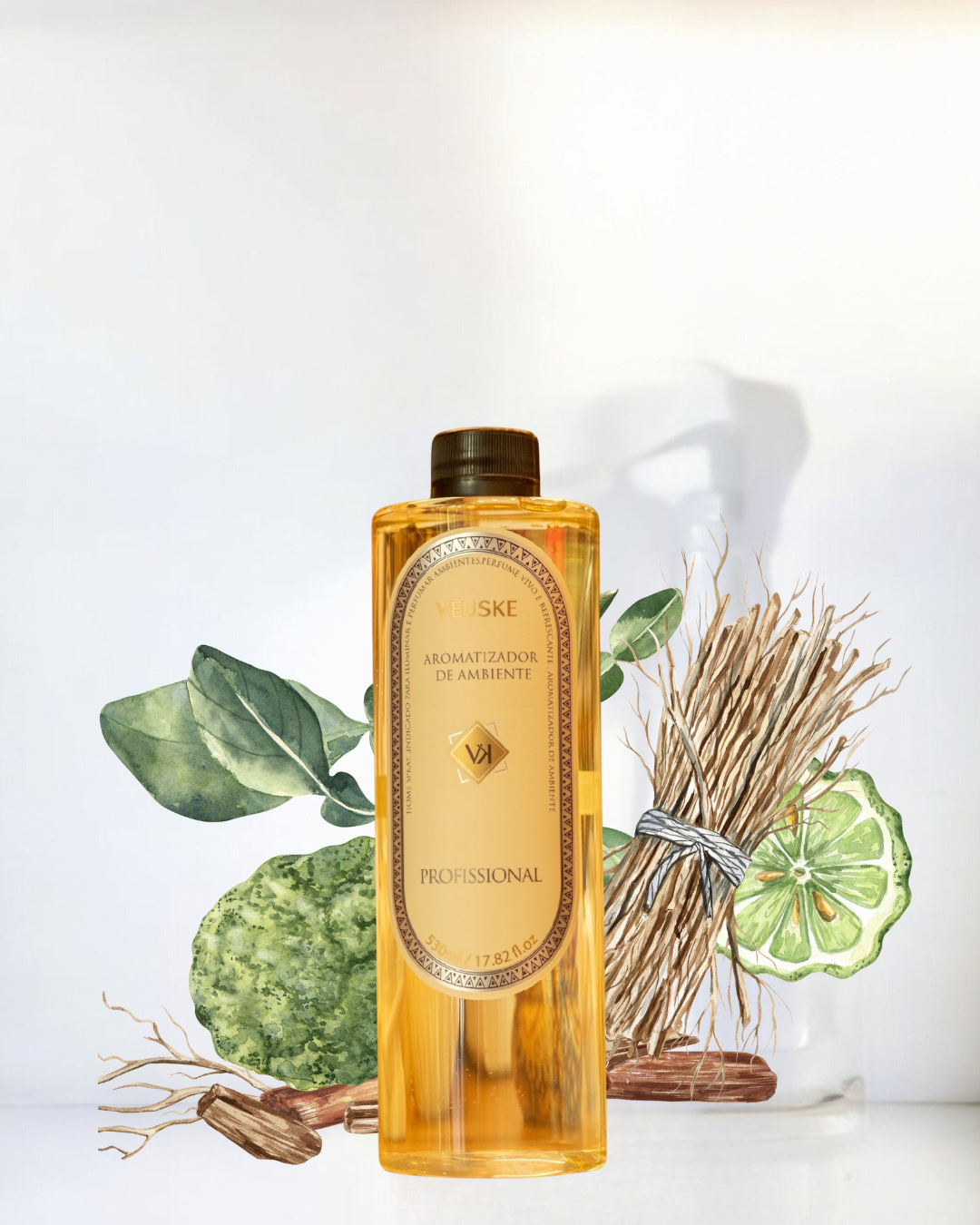 Couro & Tabaco refil aromatizador profissional