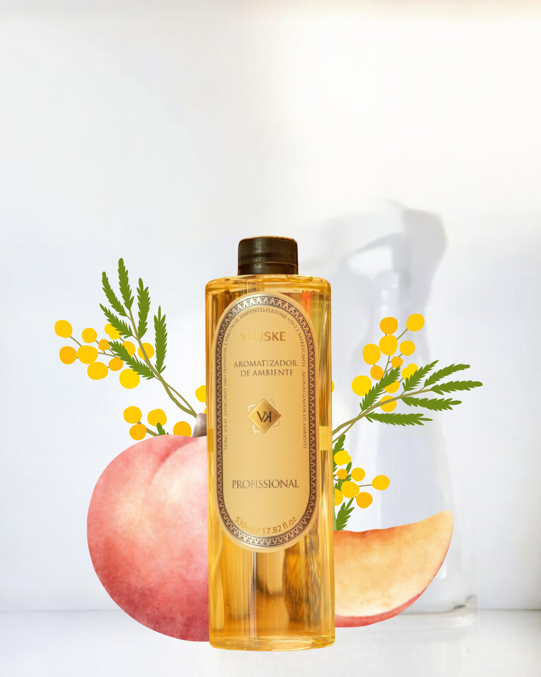 Flor de Nectarina refil aromatizador profissional
