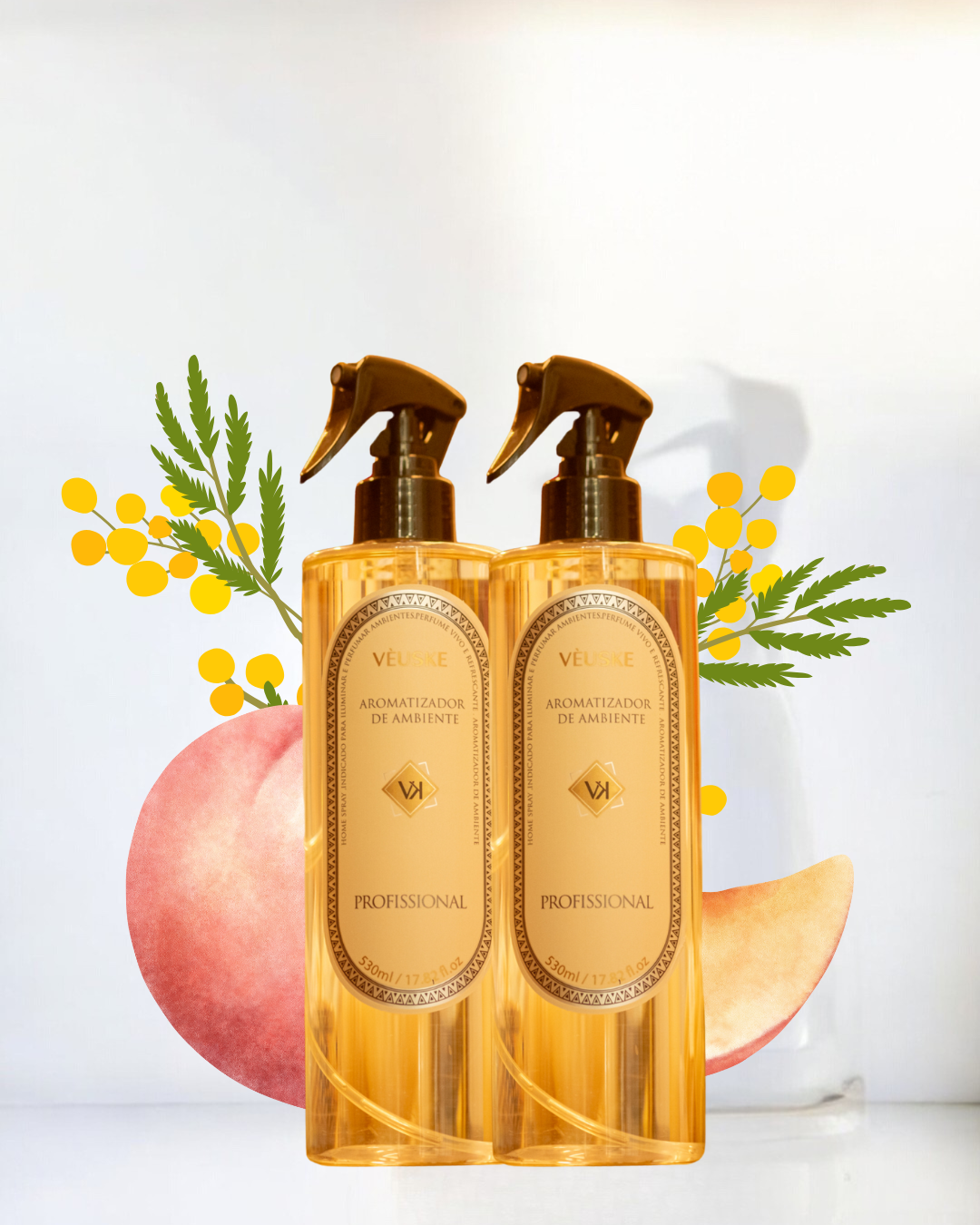 Flor de Nectarina aromatizador Spray profissional