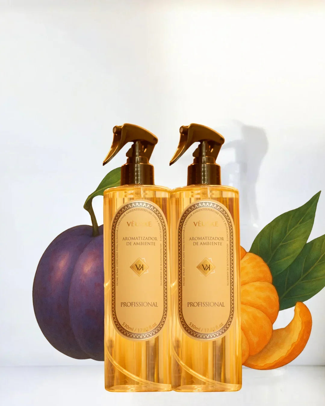 Bergamota & Ameixa aromatizador Spray profissional