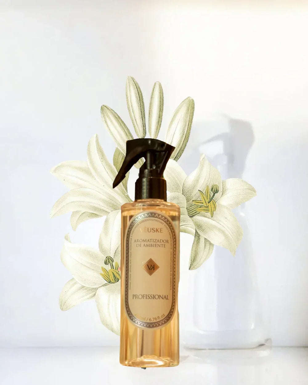 Metálico aromatizador Spray profissional