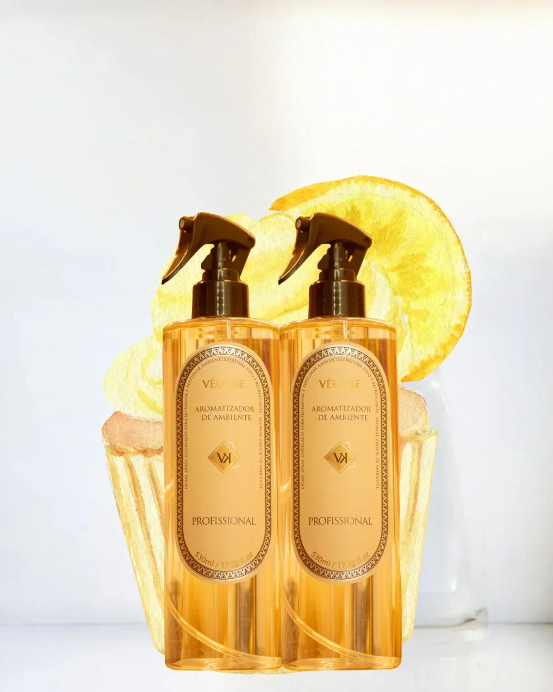 Cupcake de Limão aromatizador Spray profissional