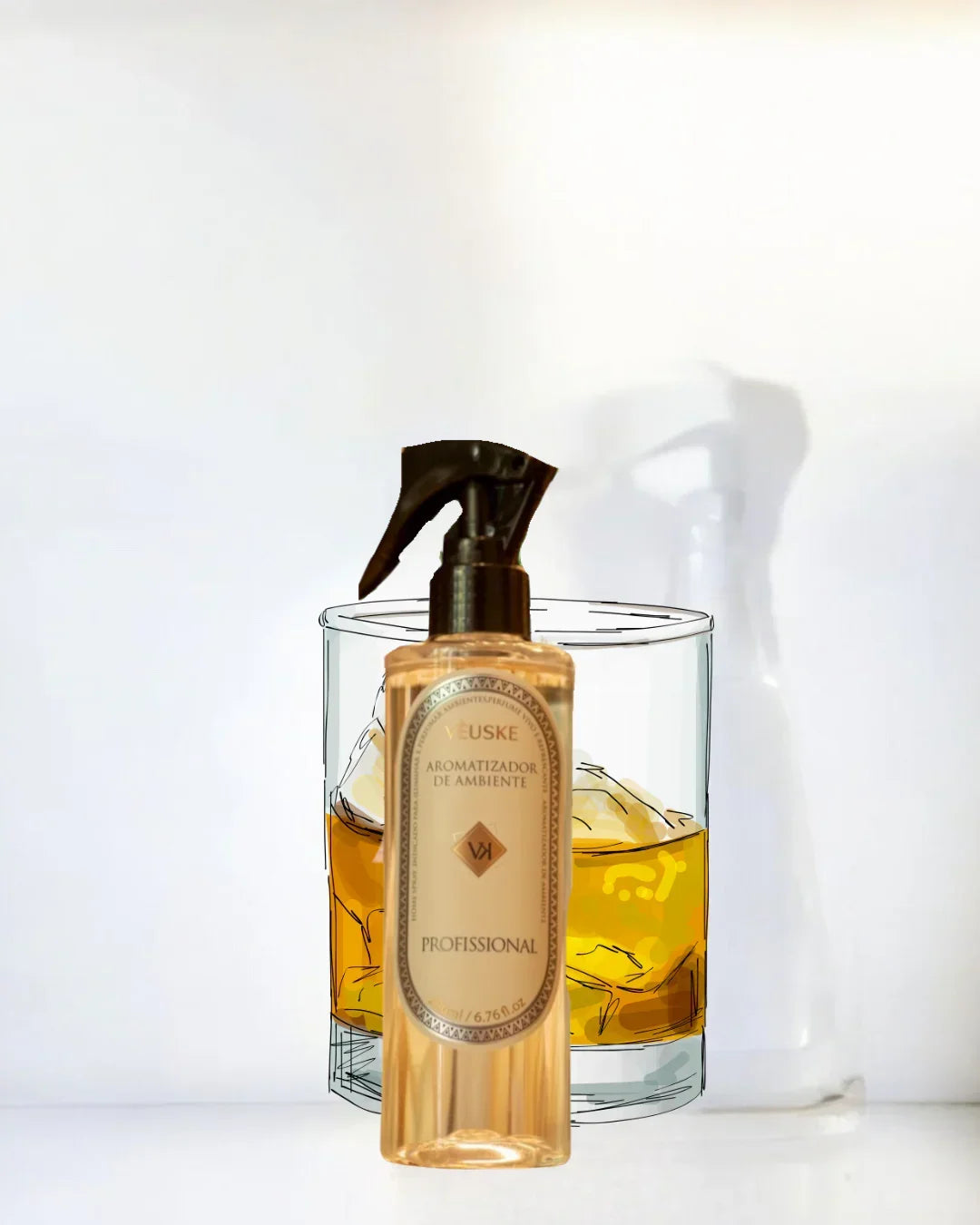 Whisky aromatizador Spray profissional
