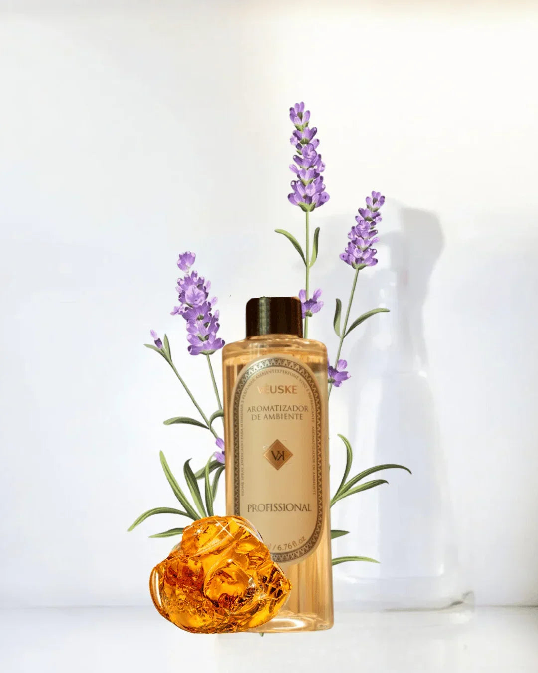 Lavanda & Âmbar Refil aromatizador profissional