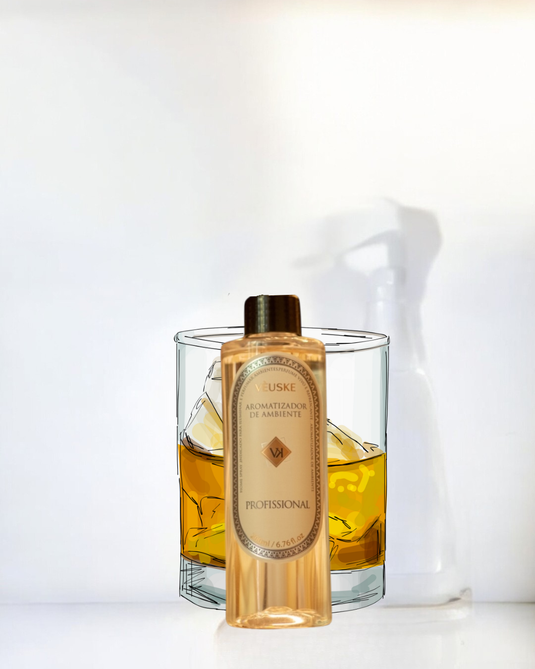Whisky Refil aromatizador profissional
