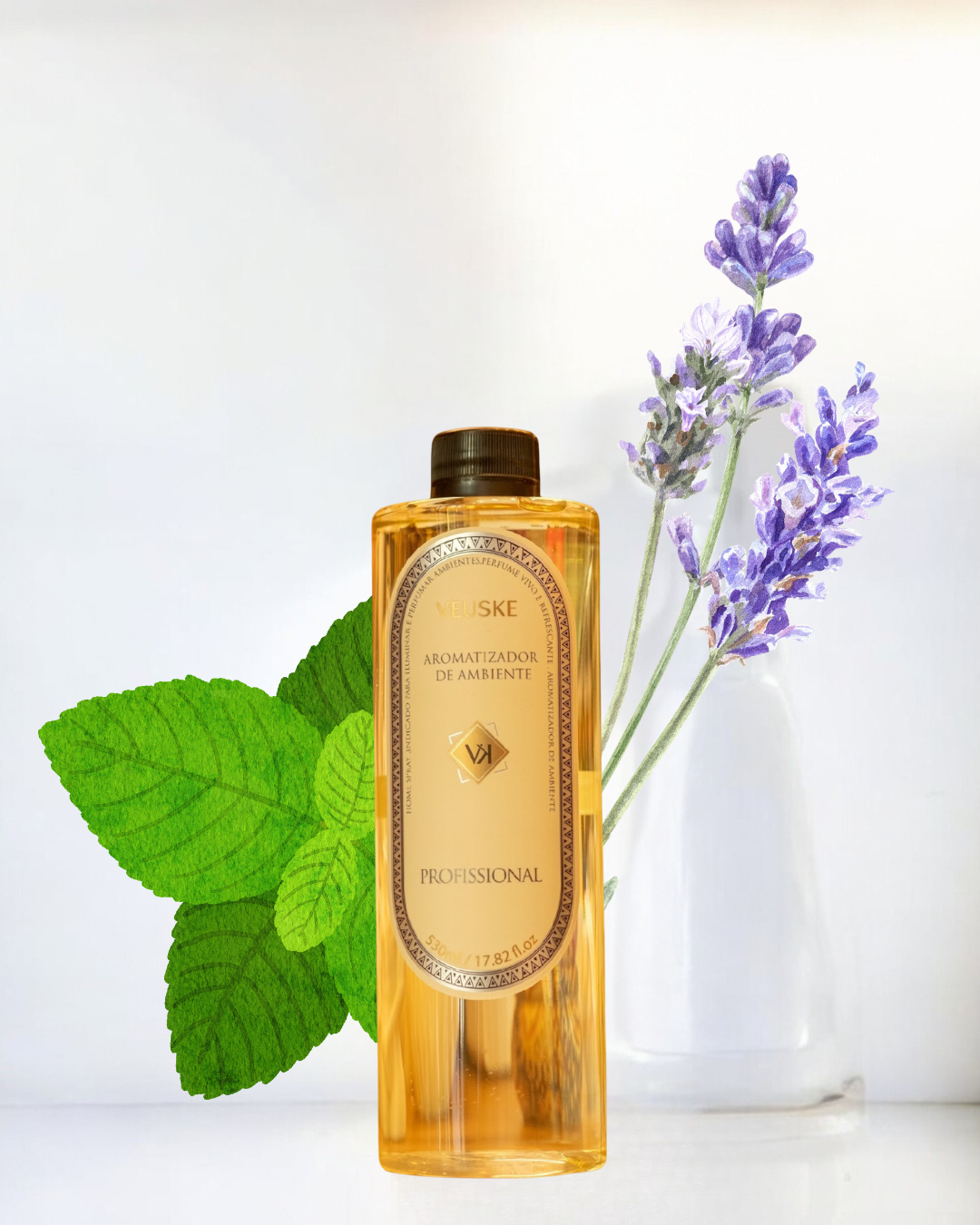 Menta & Lavanda Refil aromatizador profissional