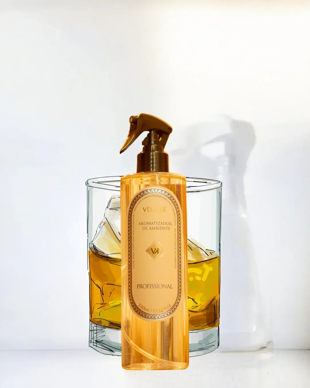 Whisky aromatizador Spray profissional
