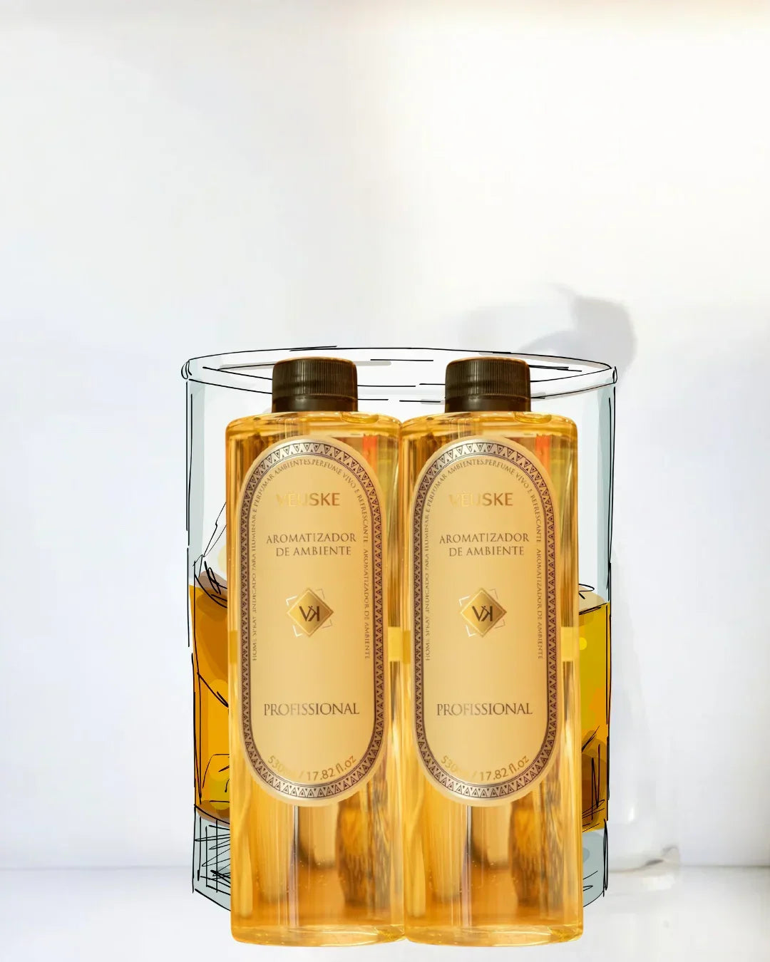 Whisky Refil aromatizador profissional
