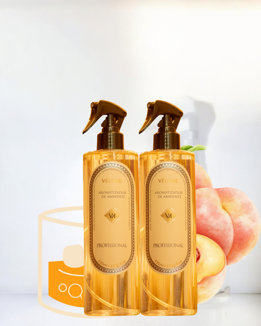 Pêssego Amargo aromatizador Spray profissional