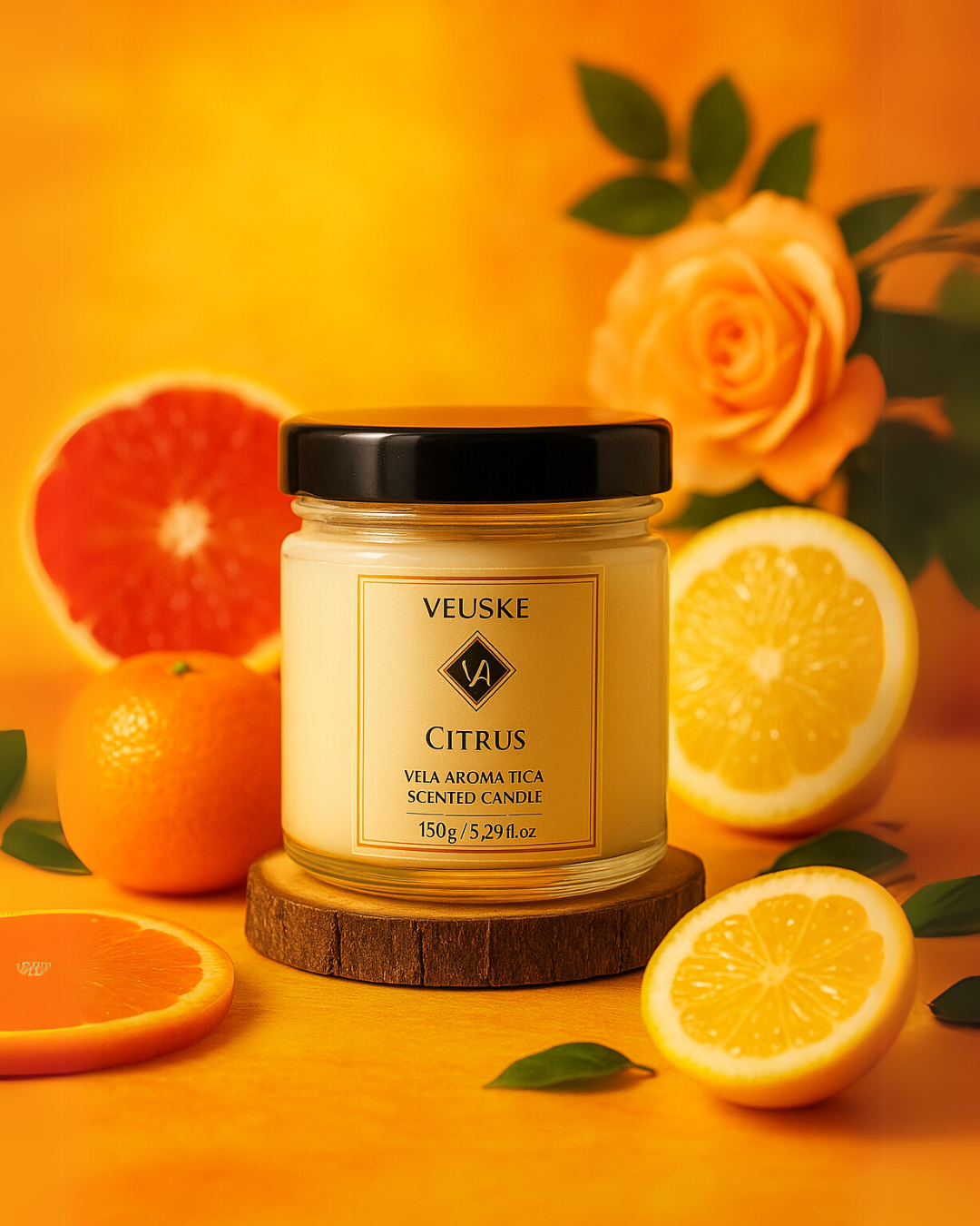 Vela Aromática - Minimalista - Citrus - 150gr