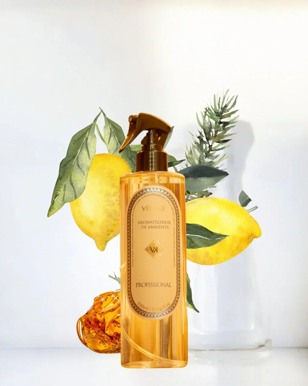 Âmbar Negro aromatizador Spray profissional