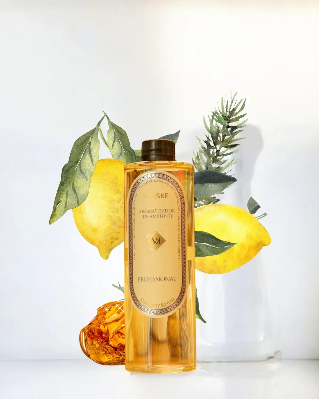 Âmbar Negro Refil aromatizador profissional