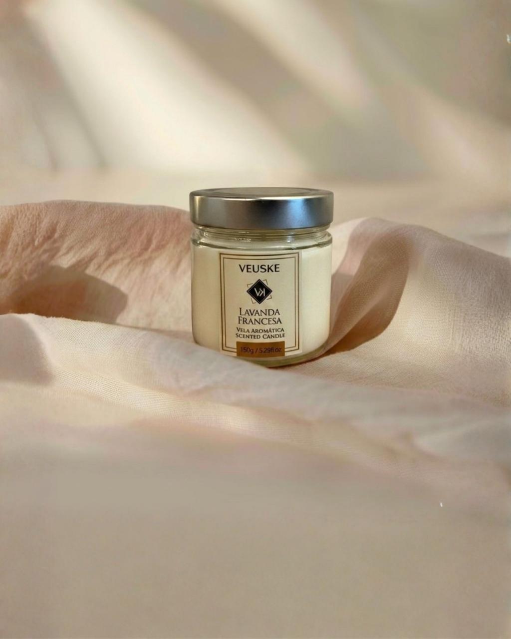 Vela Aromática Lavanda Francesa - Minimalista - 150gr