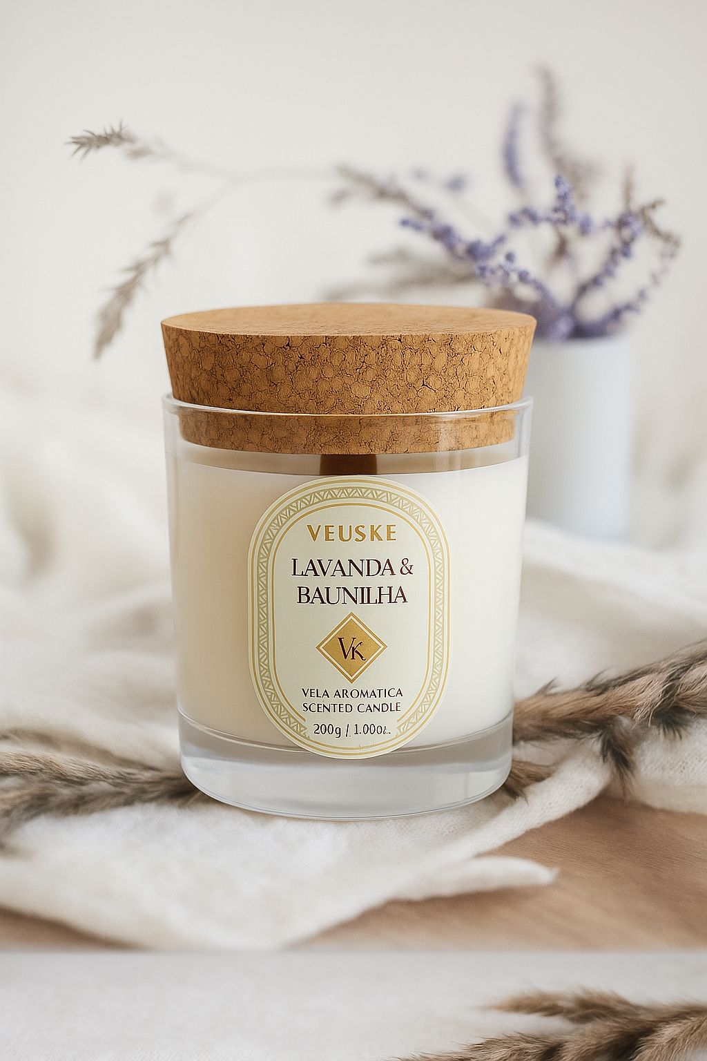 Vela Aromática Lavanda & Baunilha - Exclusive - 220gr