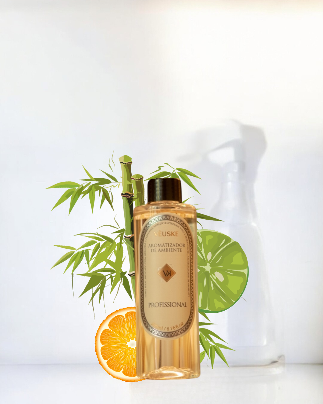 Folhas Verdes & Lavanda Refil aromatizador profissional