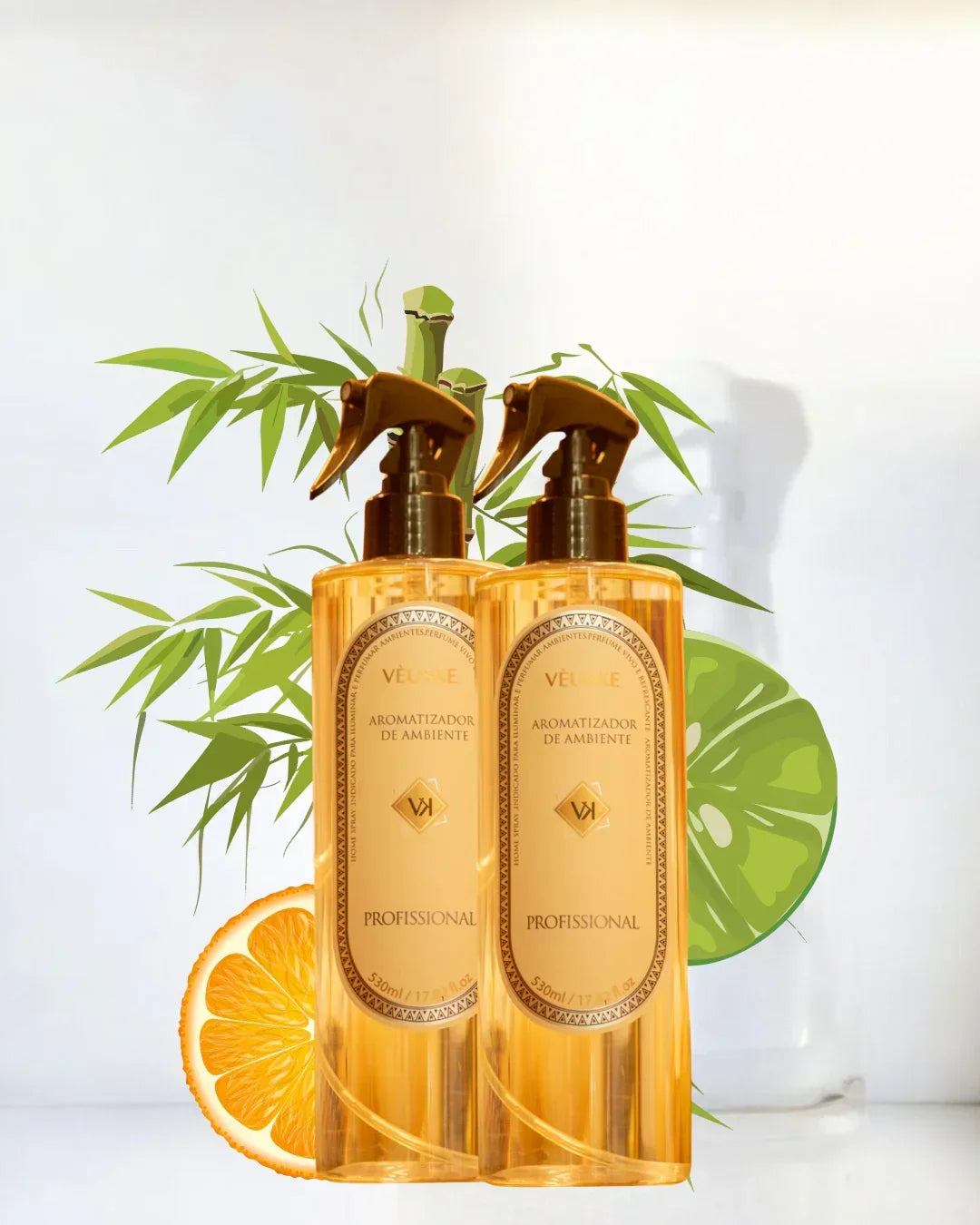 Folhas Verdes & Lavanda aromatizador Spray profissional