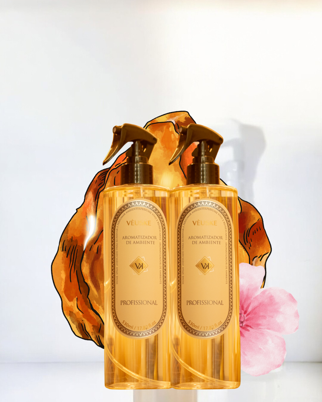 Âmbar Intense aromatizador Spray profissional