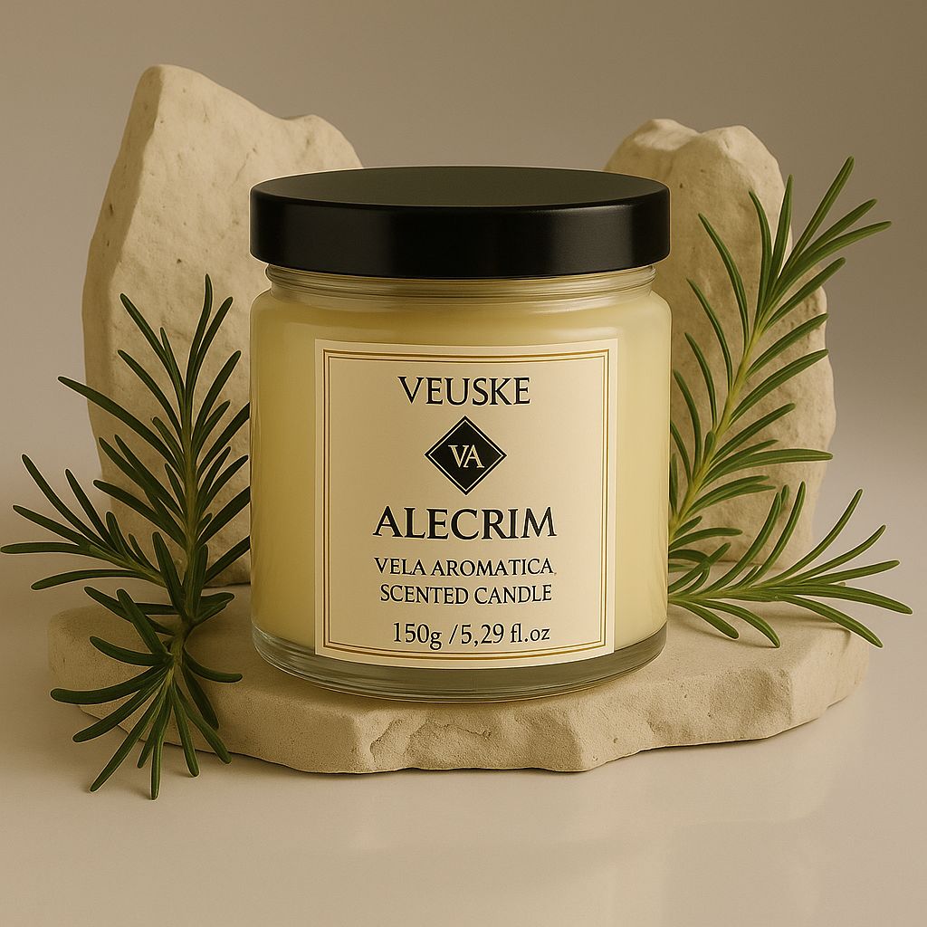 Vela Aromática Alecrim - Minimalista - 150gr
