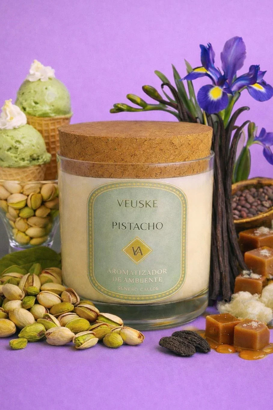 Vela Aromática Pistacho - Exclusive - 220gr