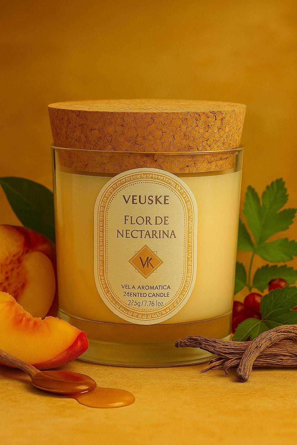 Vela Aromática Flor De Nectarina - Exclusive - 220gr