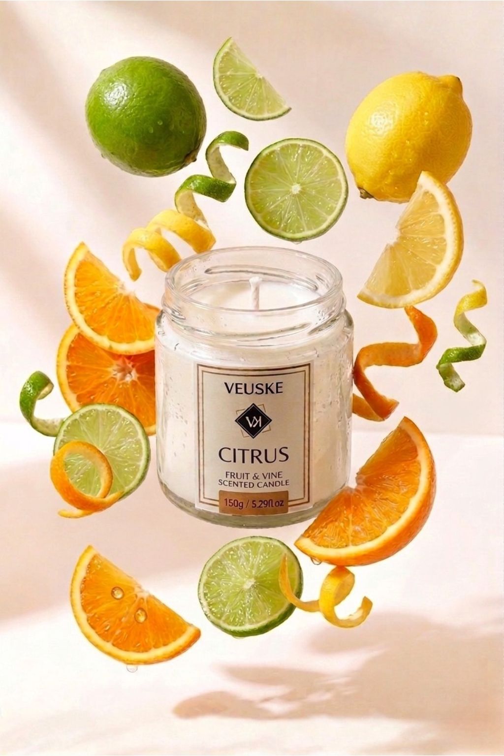 Vela Aromática - Minimalista - Citrus - 150gr