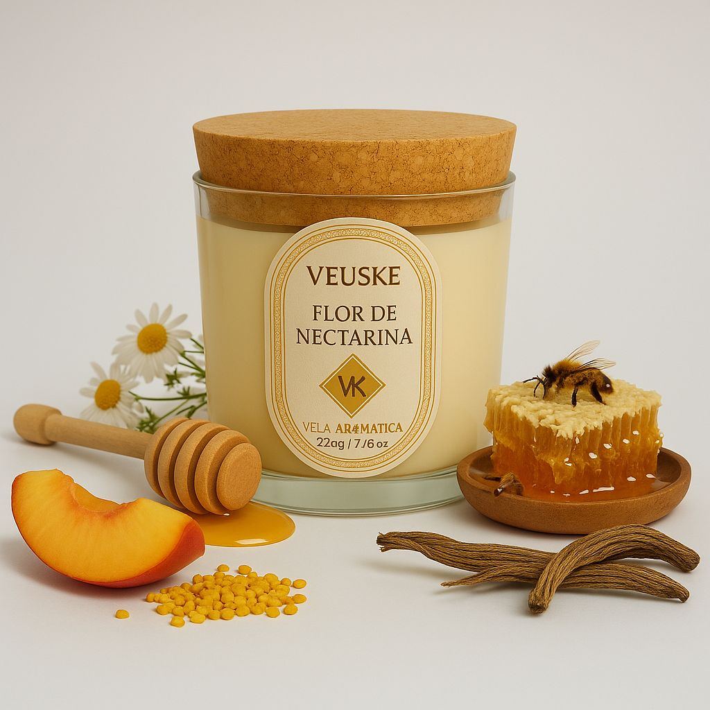 Vela Aromática Flor De Nectarina - Exclusive - 220gr