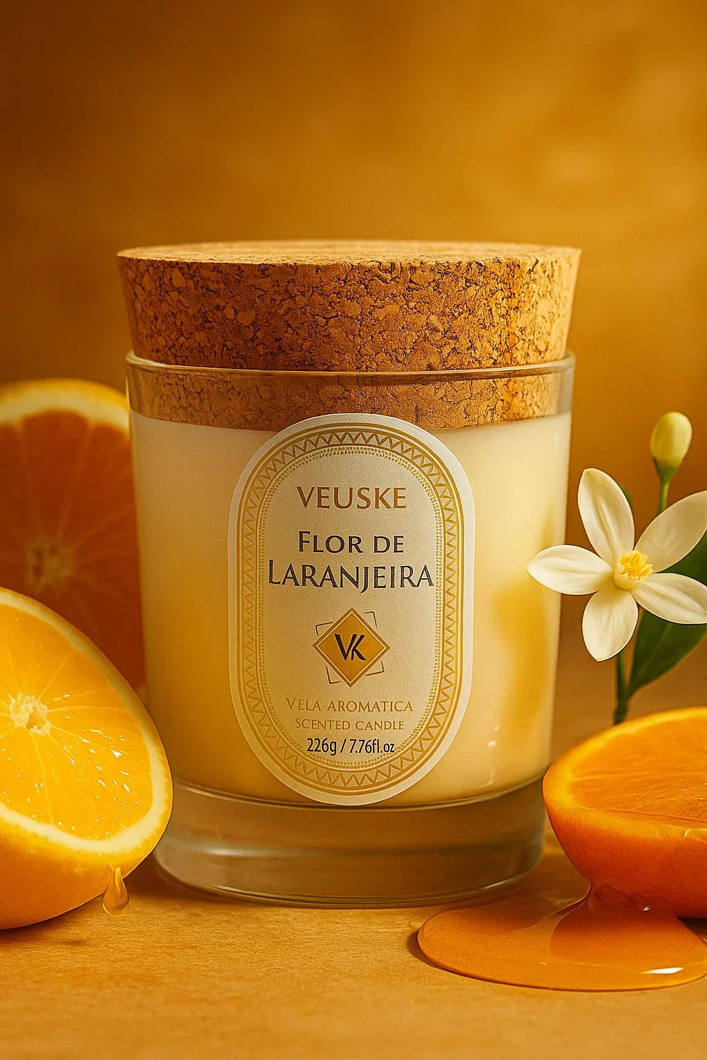 Vela Aromática Flor de Laranjeira - Exclusive - 220gr