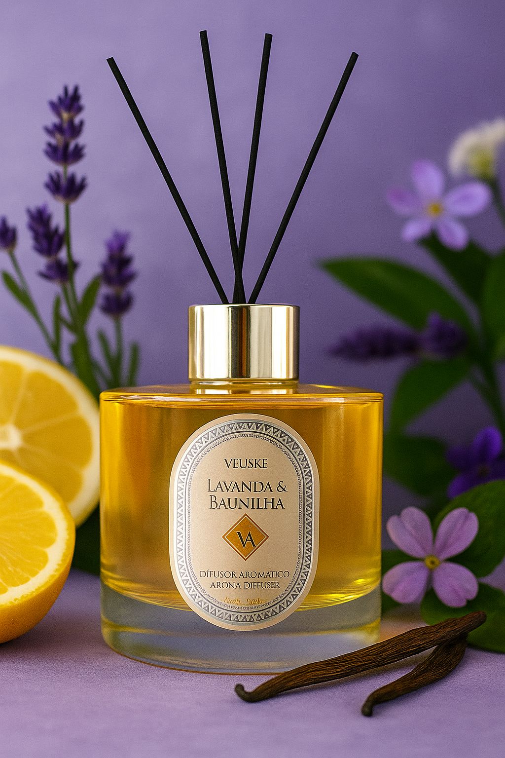 Difusor de Varetas Lavanda & Baunilha
