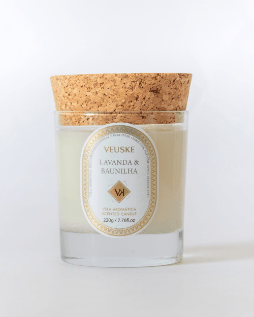 Vela Aromática Lavanda & Baunilha