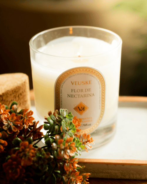 Vela Aromática Flor De Nectarina