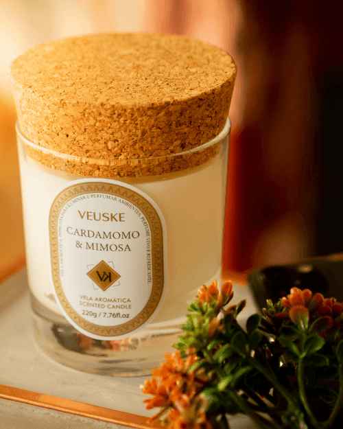 Vela Aromática Cardamomo & Mimosa