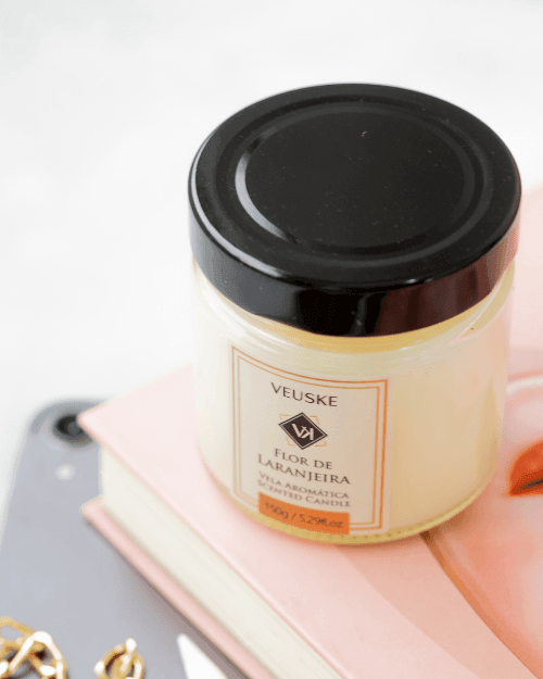 Vela Aromática Flor de Laranjeira