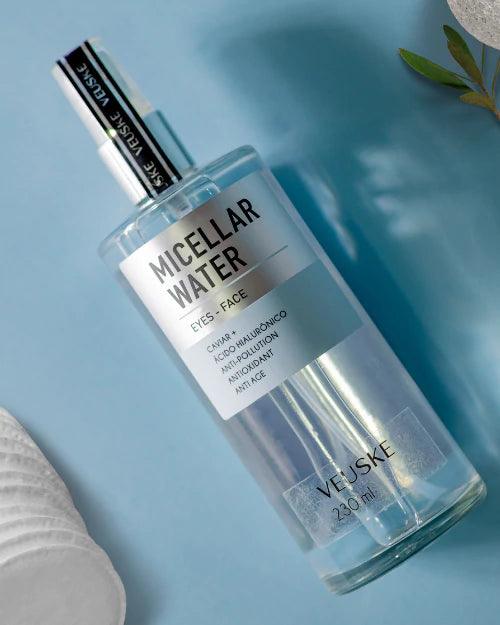 TRATAMENTO LIMPEZA FACIAL VEUSKE MICELLAR WATER.