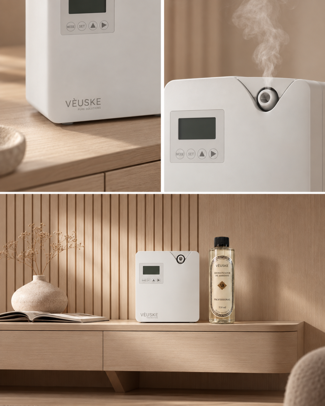 KIT EQUIPAMENTO VK200 + 1L FRAGRÂNCIA