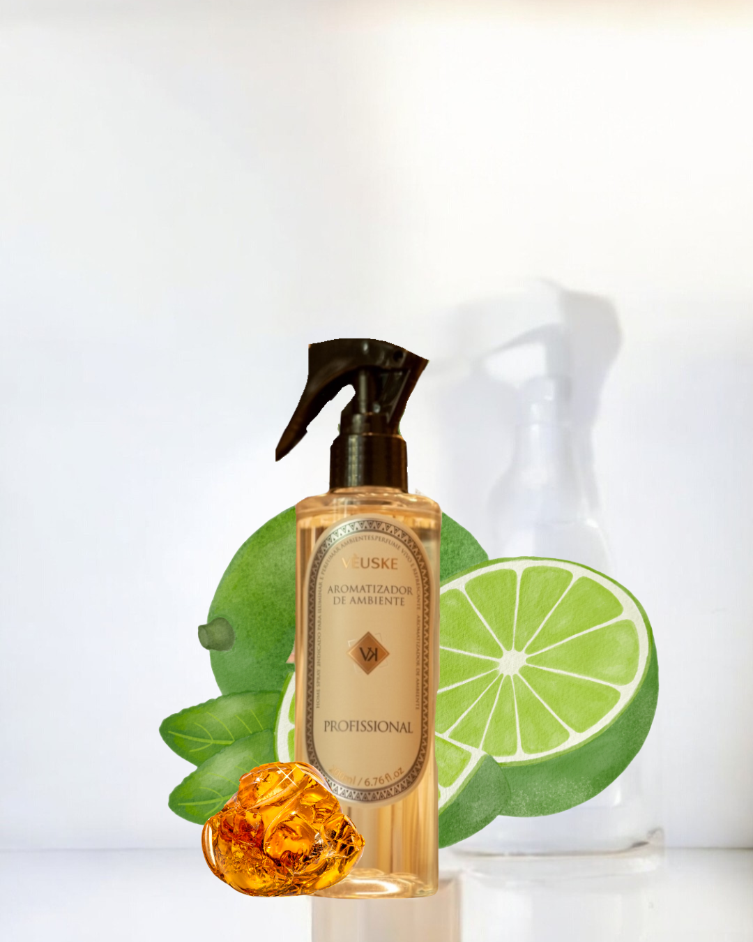 Âmbar & Limão aromatizador Spray profissional
