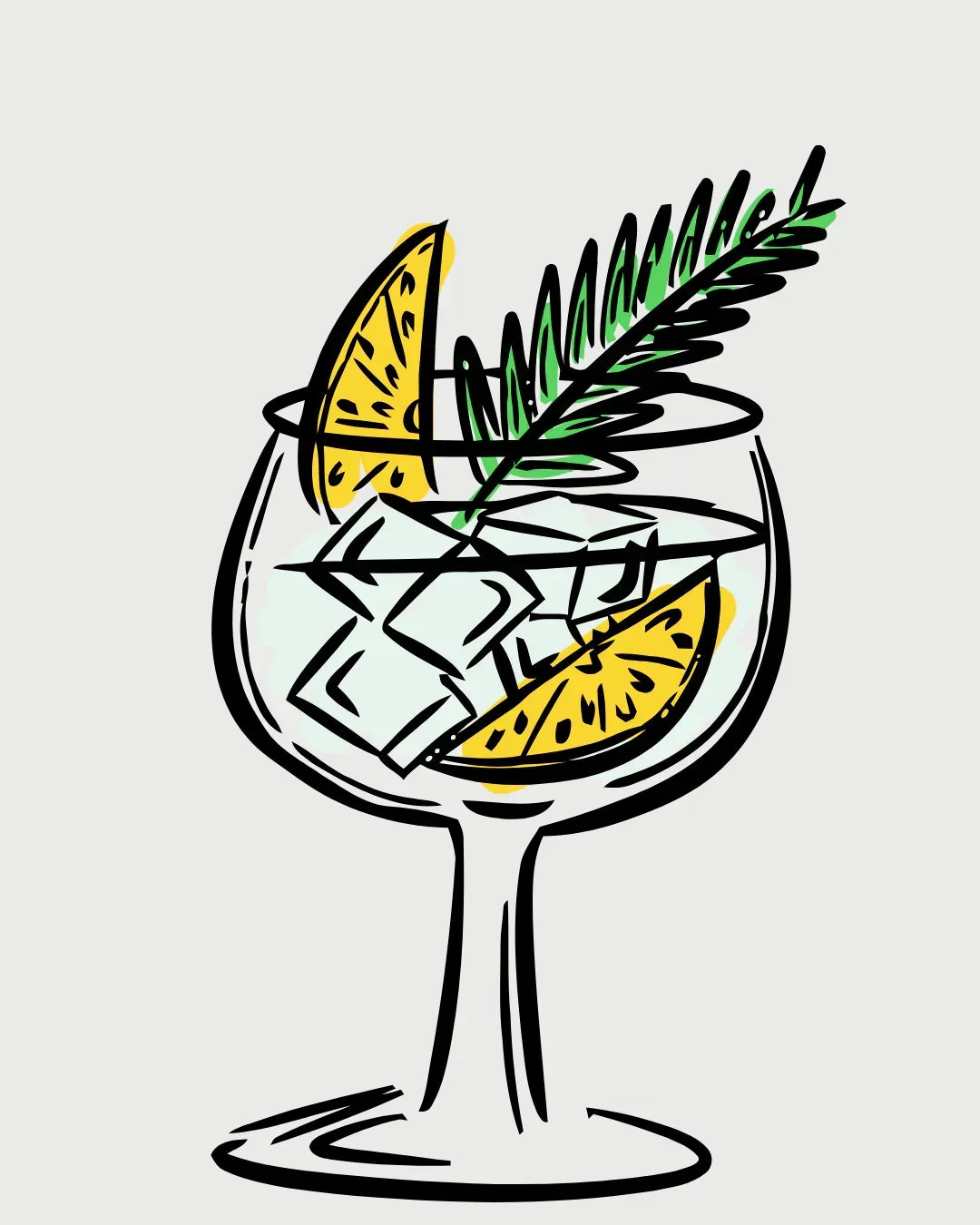 Gin Tônica Refil aromatizador profissional