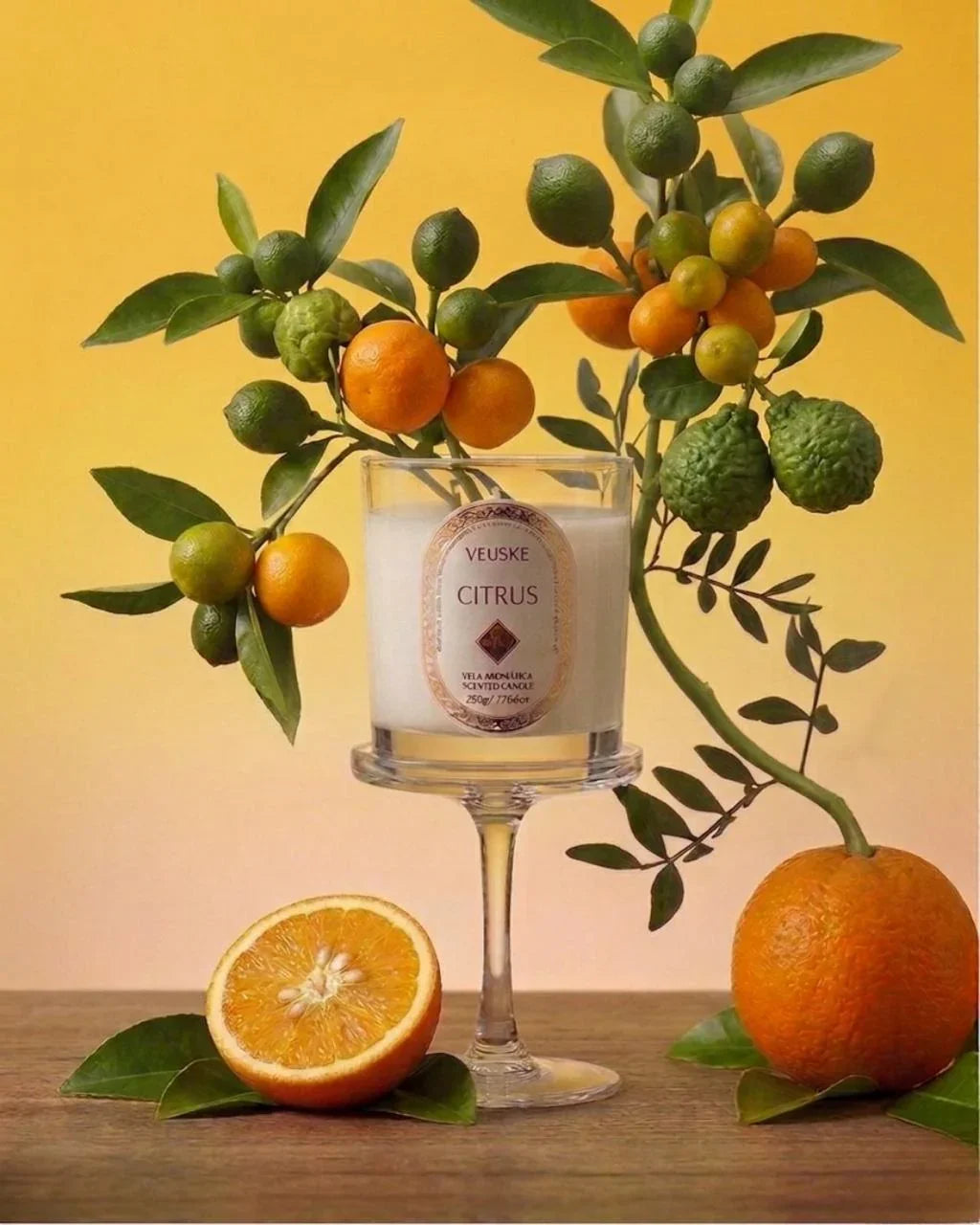 Vela Aromática Citrus - Exclusive -  220gr
