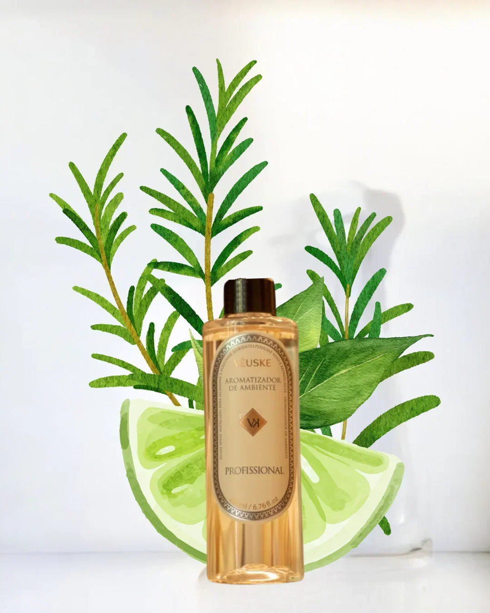 Lima & Alecrim refil aromatizador profissional