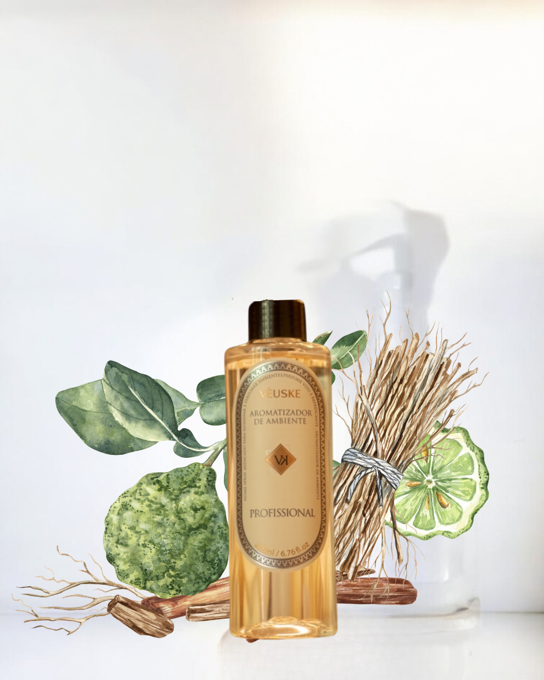 Couro & Tabaco refil aromatizador profissional