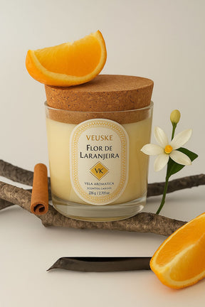 Vela Aromática Flor de Laranjeira - Exclusive - 220gr