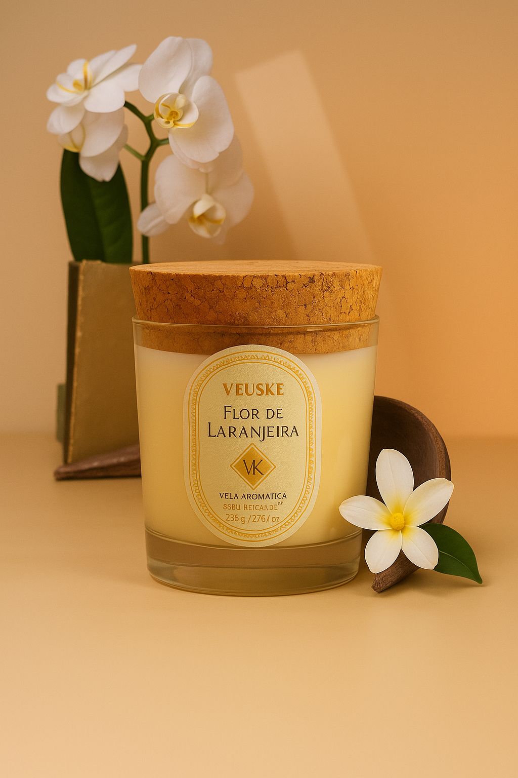 Vela Aromática Flor de Laranjeira - Exclusive - 220gr