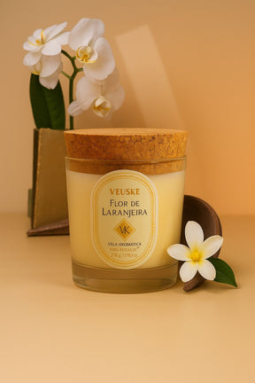 Vela Aromática Flor de Laranjeira - Exclusive - 220gr