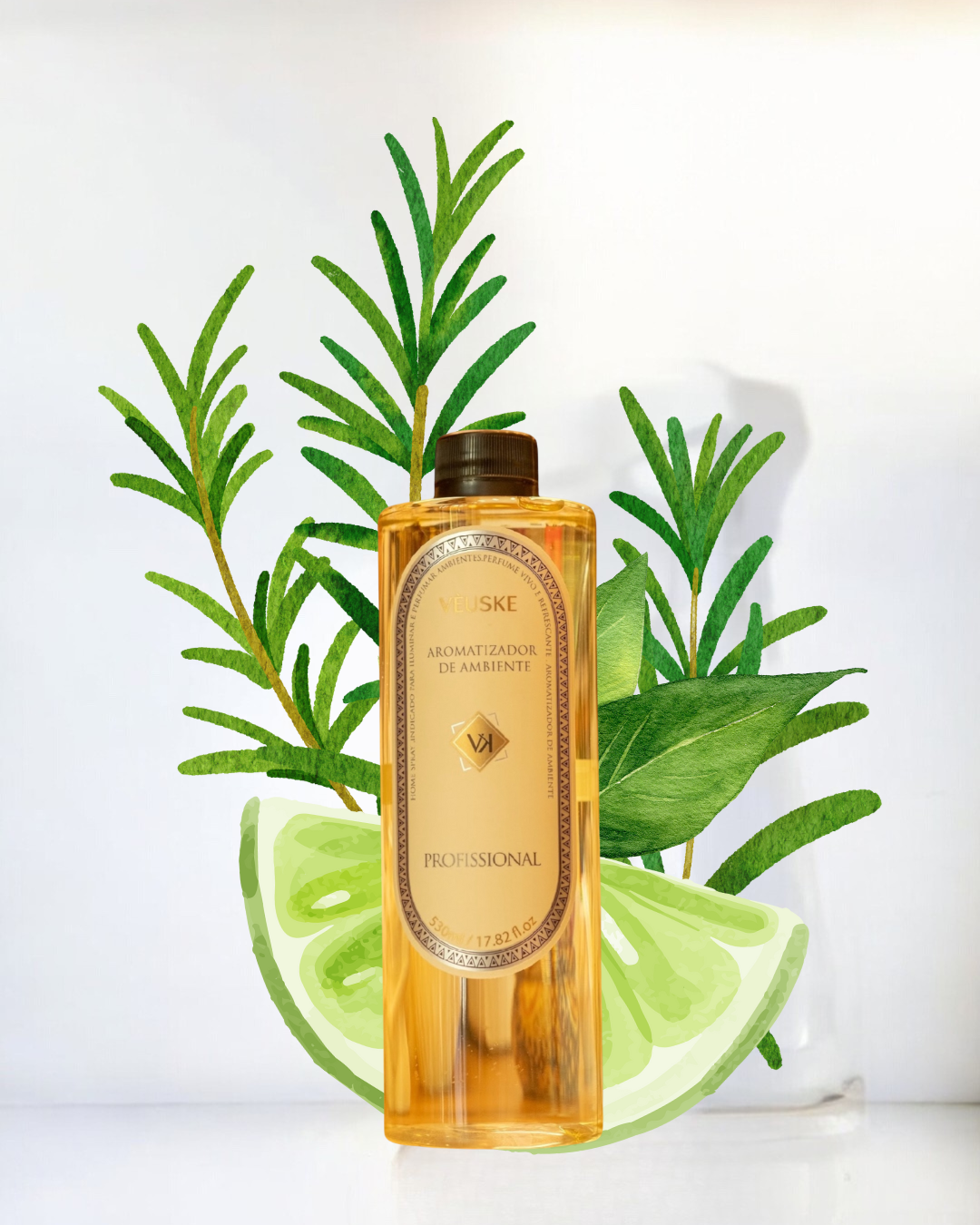 Lima & Alecrim refil aromatizador profissional